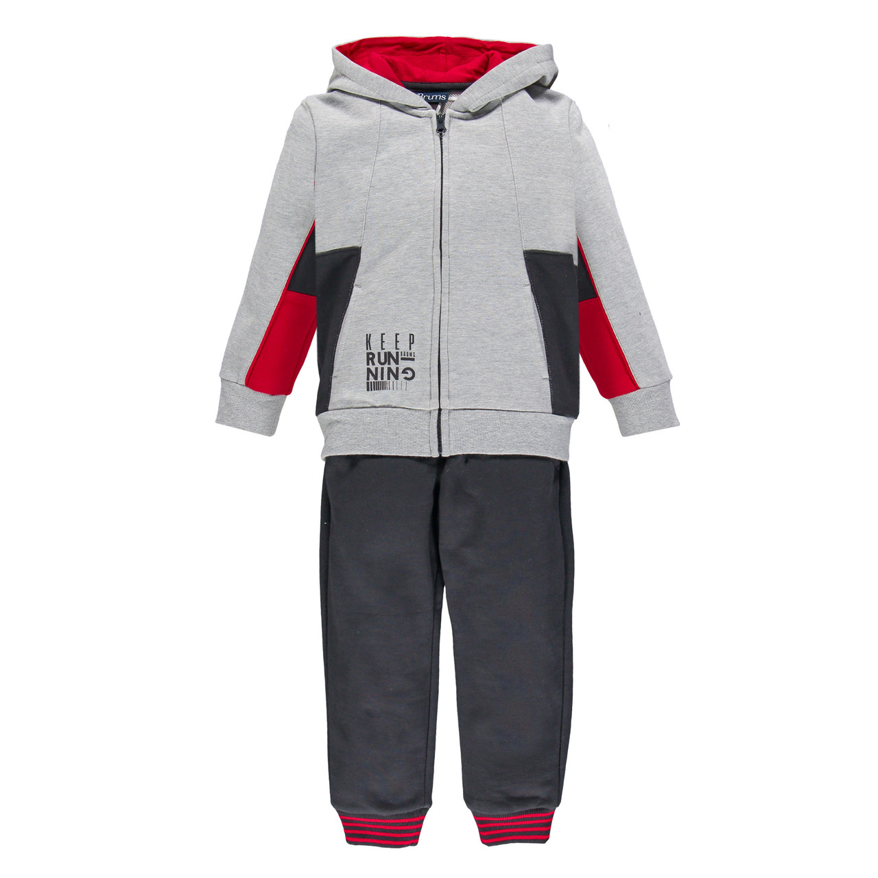 

Спортивный костюм для мальчика Brums 193BFEP002-889 серый 122