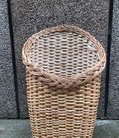 

Багетницы. Плетеная корзина из лозы для багетов 25*50*30