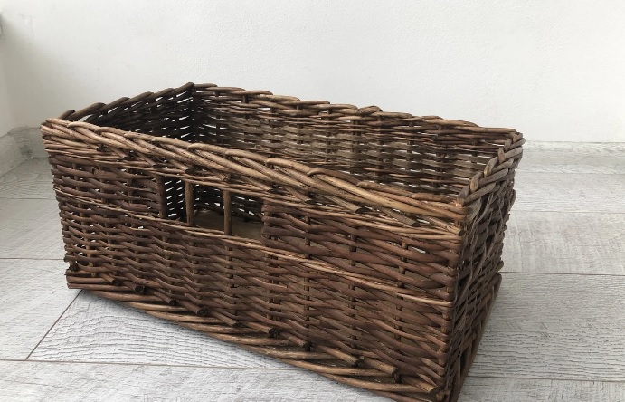 

Плетеный лоток (короб) под индивидуальный размер. 25x45 вис.20 см