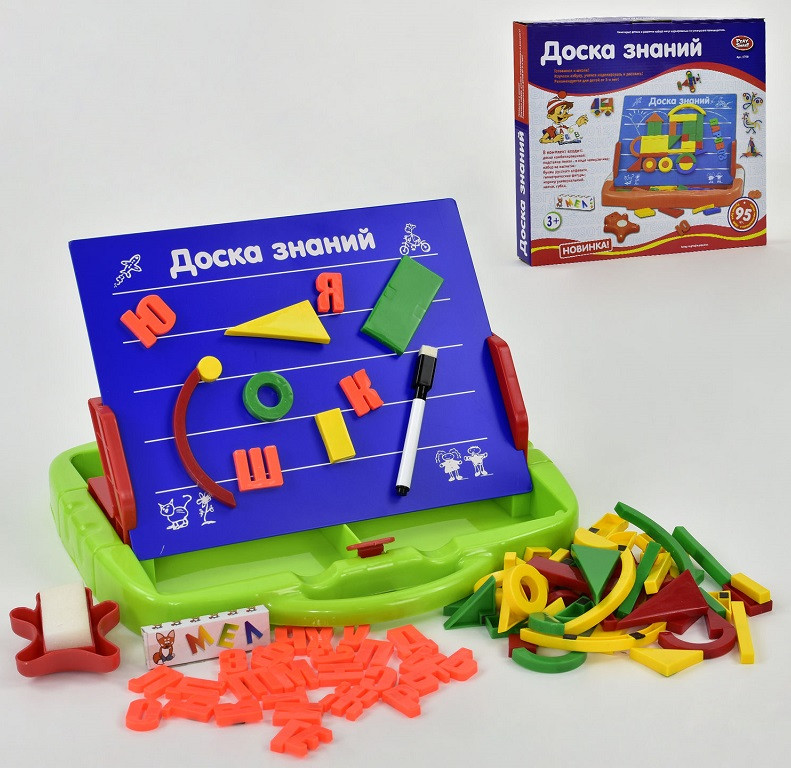 

Детская Двухсторонняя Развивающая Доска Play Smart "Доска Знаний" (3849)