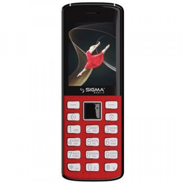 

Мобильный телефон Sigma X-style 24 Onyx Red