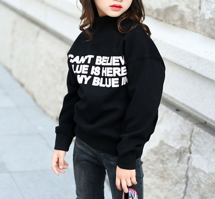 

Свитшот детский утепленный Ink, черный Berni Kids (150) Черный