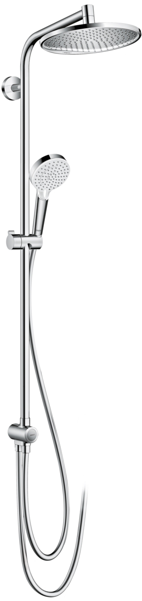 

Душевой гарнитур HANSGROHE Crometta S 240 Showerpipe Reno 27270000