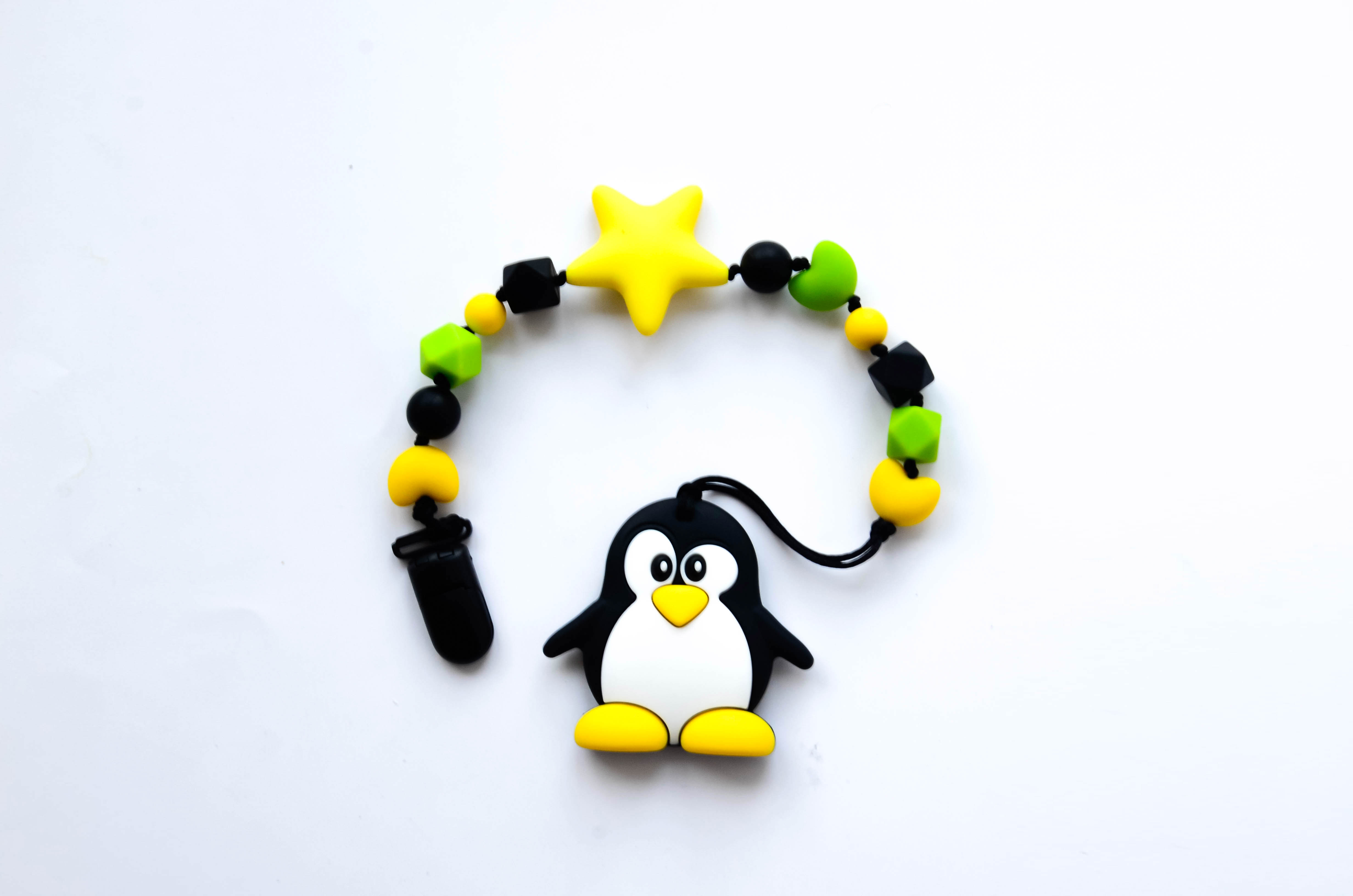 

Силиконовый прорезыватель Баловень Funny Penguin