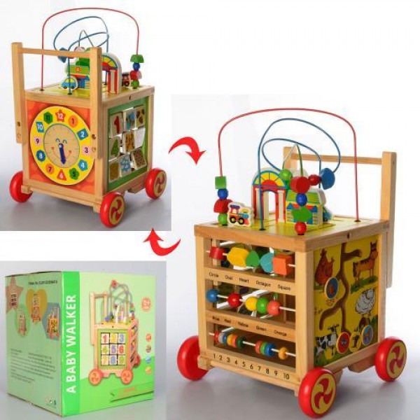 

Развивающая деревянная игрушка каталка Best Toys 2000