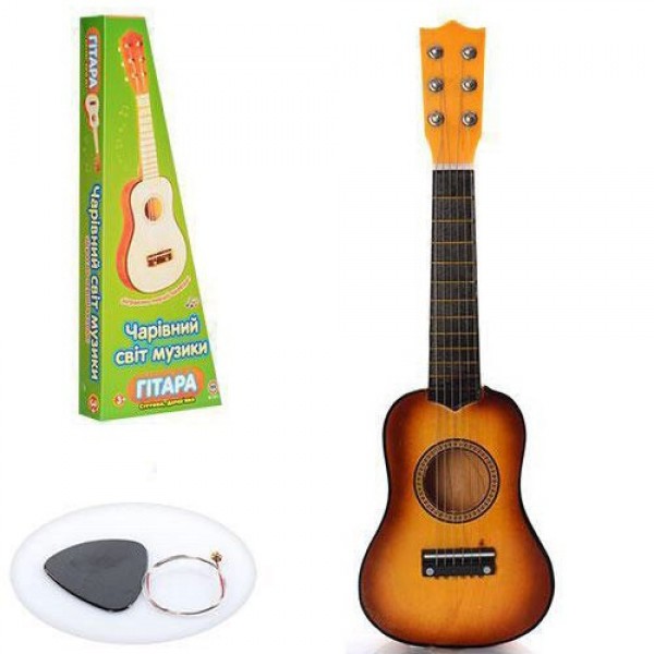 

Детская гитара деревянная (Orange) Best Toys 1369