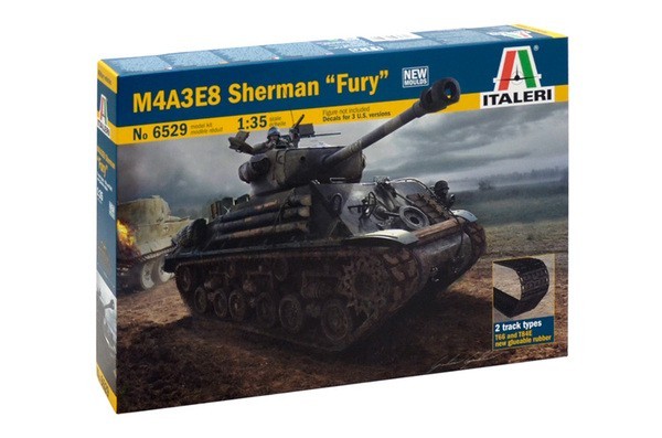 

Сборная модель ITALERI M4A3E8 Sherman ' Fury' (6529)