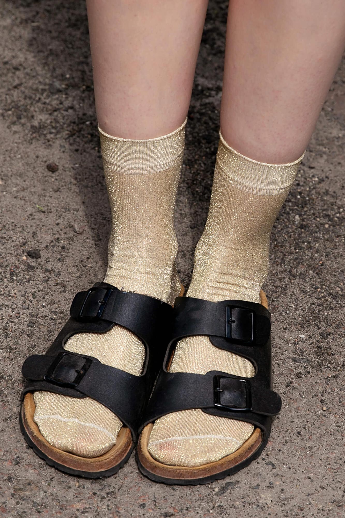 

Носки SOX люрекс Gold dust 36/40 Блестки, Металик