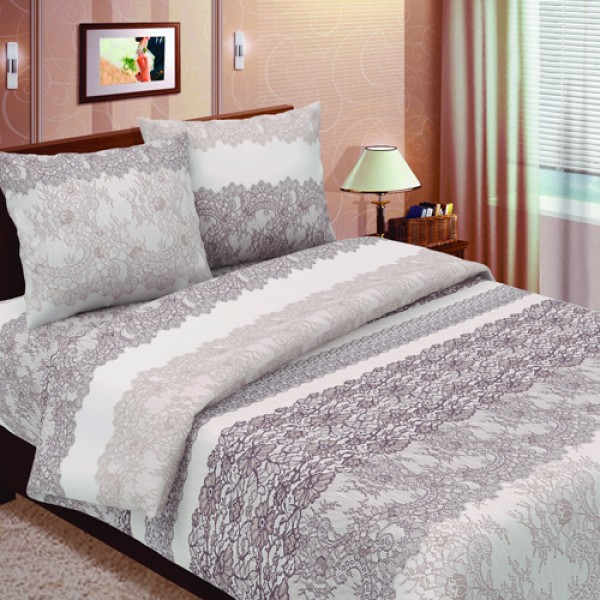 

Комплект постельного белья Вуаль CottonTwill Евро 220х240 см Бязь (РБ001-4)
