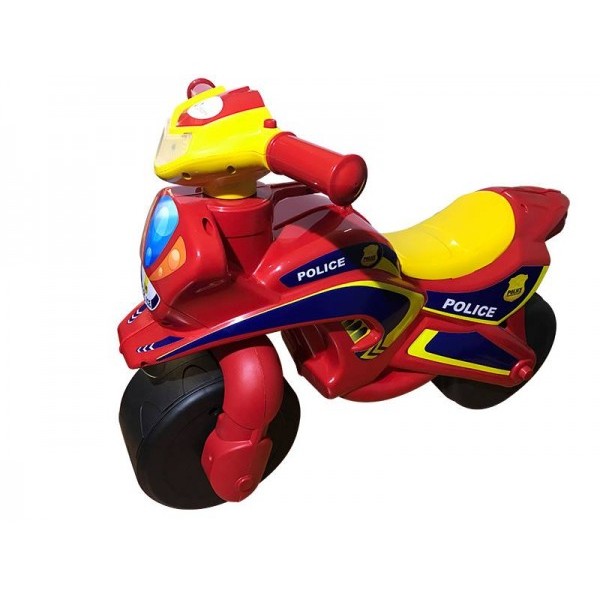 

Детский Мотоцикл Беговел Двухколёсный Байк Doloni Toys "Police" С Ручкой Для Транспортировки (0138/560)
