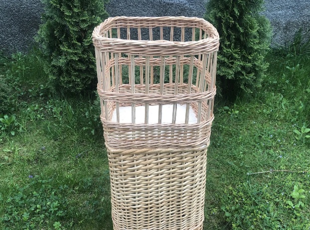 

Корзина плетеная для багетов 30x30 h80