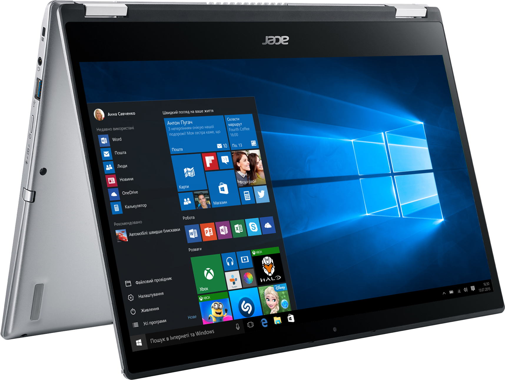 

Ноутбук Acer Spin 3 SP314-54N-33Z1 (NX.HQ7EU.008) Pure Silver