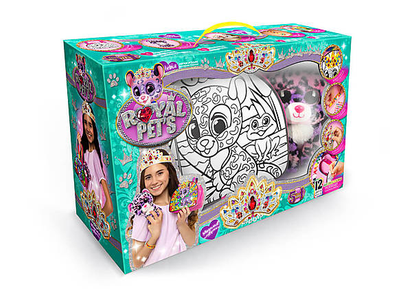 

Сумочка-раскраска + игрушка «Котик» DANKO TOYS (RP-01-05)