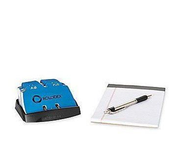 

Картотека ROLODEX Petite открытая для 125 карт (67060)