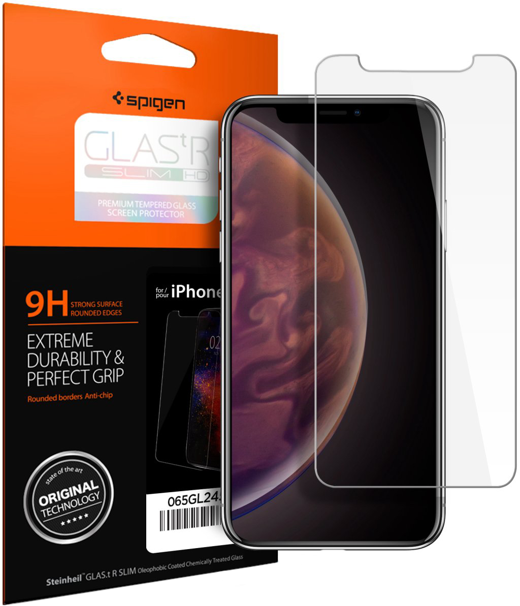 

Защитное стекло Spigen для Apple iPhone Xs Max