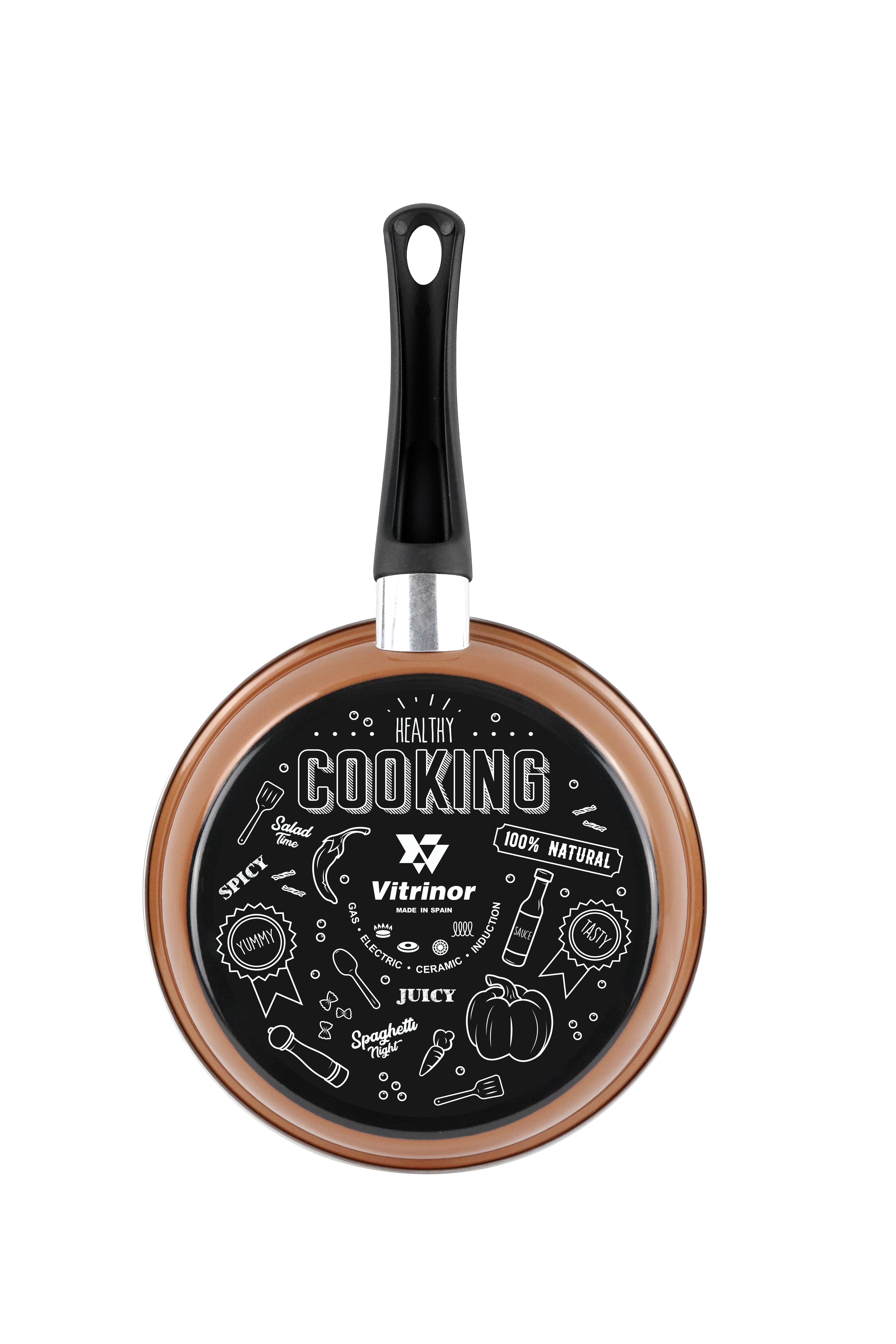 

Сковорода VITRINOR Bistro Copper 26 см (2111132-mg)