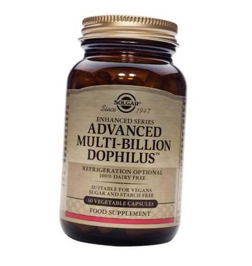 

Advanced Multi-Billion Dophilus Solgar 60вегкапс (69313004)