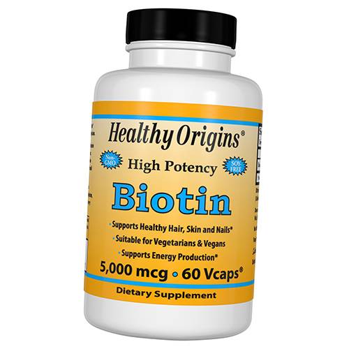 

Биотин, Biotin 5000, Healthy Origins 150вегкапс (36354026)