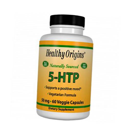

5 Гидрокситриптофан, 5-HTP 50, Healthy Origins 60вегкапс (72354003)