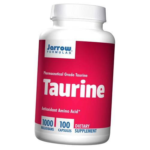 

Аминокислота Jarrow Formulas Taurine 1000 100капс (27345001)