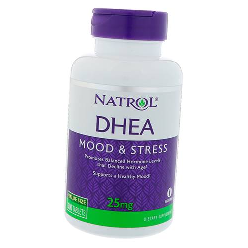 

ДГЭА, Дегидроэпиандростерон, DHEA 25, Natrol 300таб (72358023)