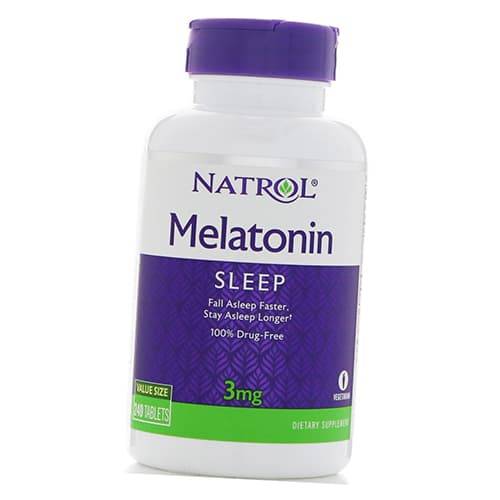 

Мелатонин, Melatonin 3, Natrol 240таб (72358004)