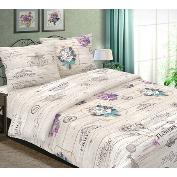 

Комплект постельного белья Парфюм CottonTwill Евро 220х240 см Бязь (РБ005-4)