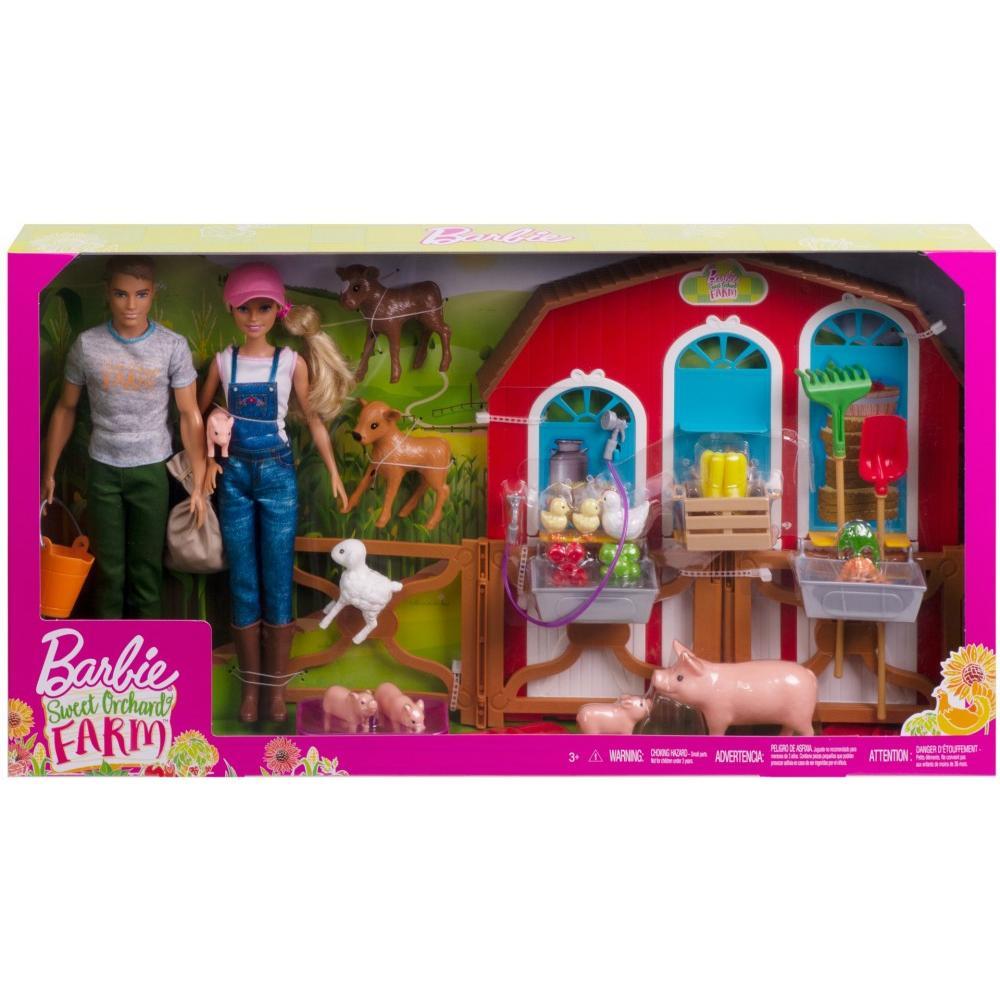 Игровой набор ферма Барби и Кен Barbie Sweet Orchard Farm Barn Playset with  Barbie and Ken Dolls – фото, отзывы, характеристики в интернет-магазине  ROZETKA от продавца: Gotta Dolls | Купить в Украине: