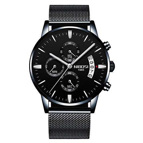 

Мужские часы Nibosi Classic Black