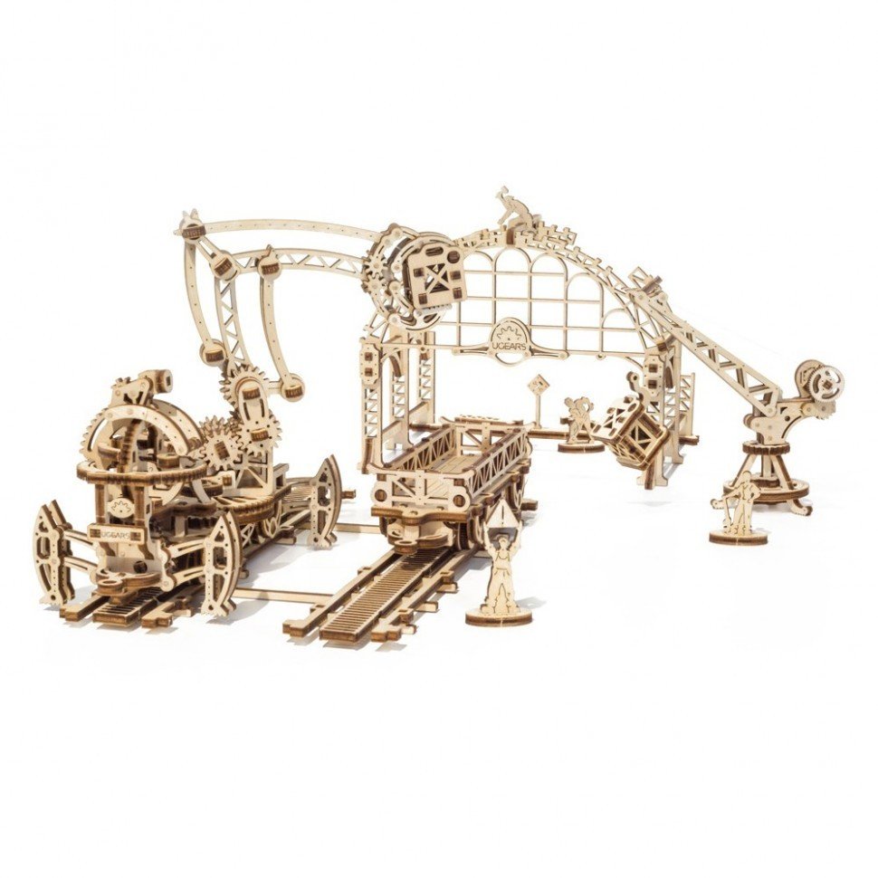 

Механический 3D пазл UGEARS "Манипулятор на рельсах" (70032)