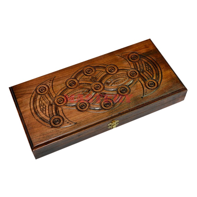 

Нарды Кельт, темные 40 х 40 см 30205