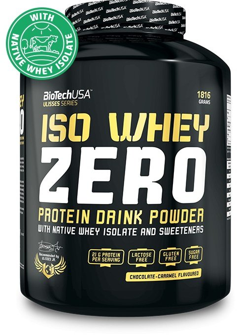 

Протеин BioTechUSA Ulisses Series Iso Whey Zero 1816 g /72 servings/ Vanilla-cinnamon 1816 г