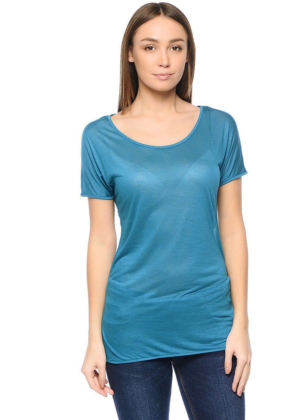 

Футболка United Colors of Benetton M Темно-бирюзовый 3L29E1B23_бир._01