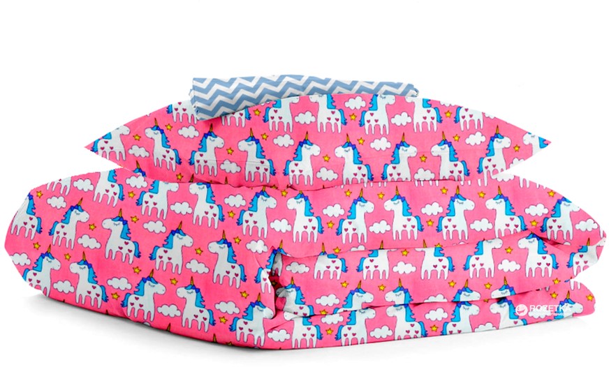 

Пододеяльник Cosas Бязь Премиум Unicorn Zig 155х215