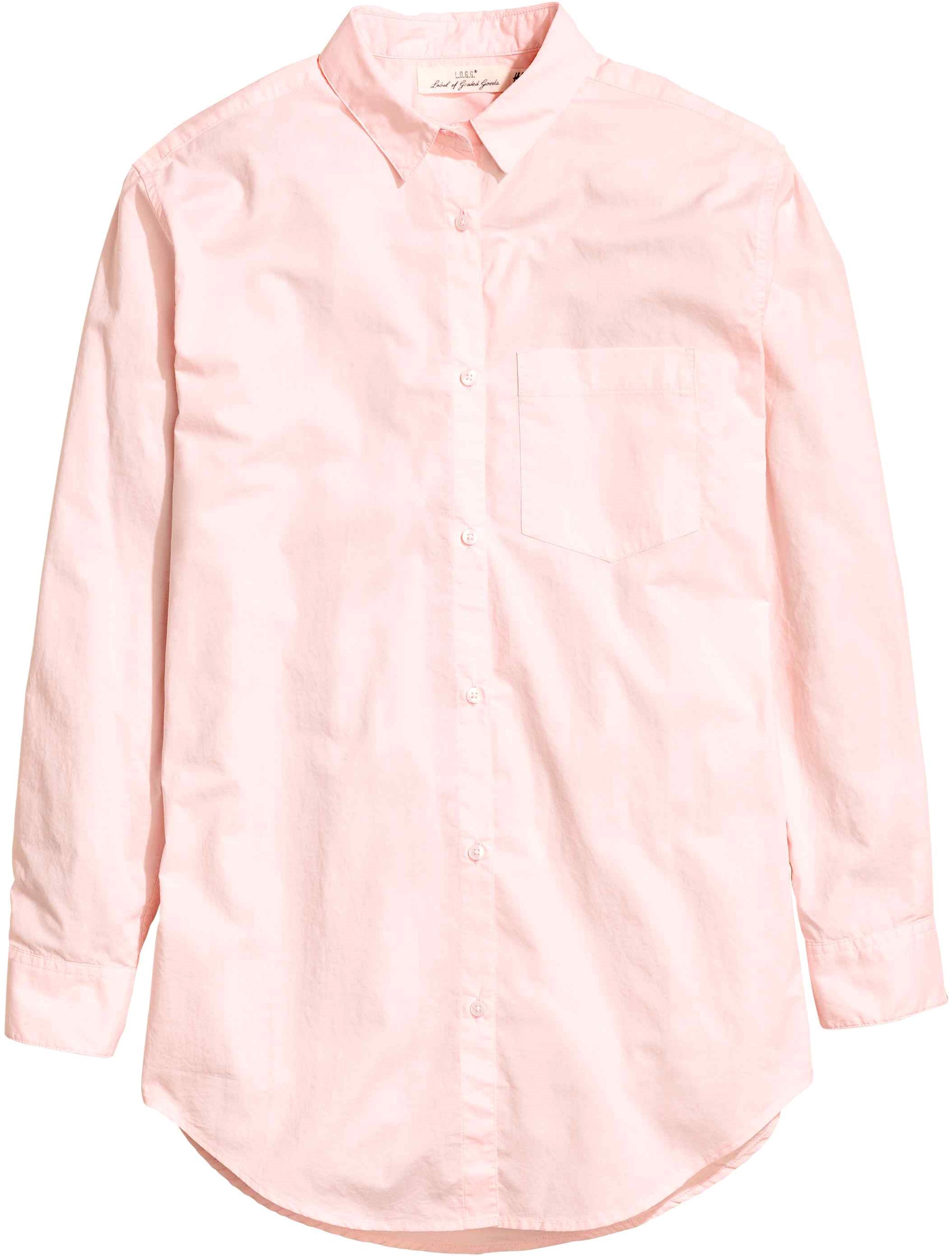 

Рубашка H&M XAZ127038SGHI 42 Бледно-розовая