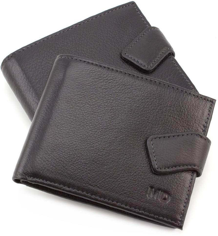 

Мужской кожаный кошелек MD Leather 128A