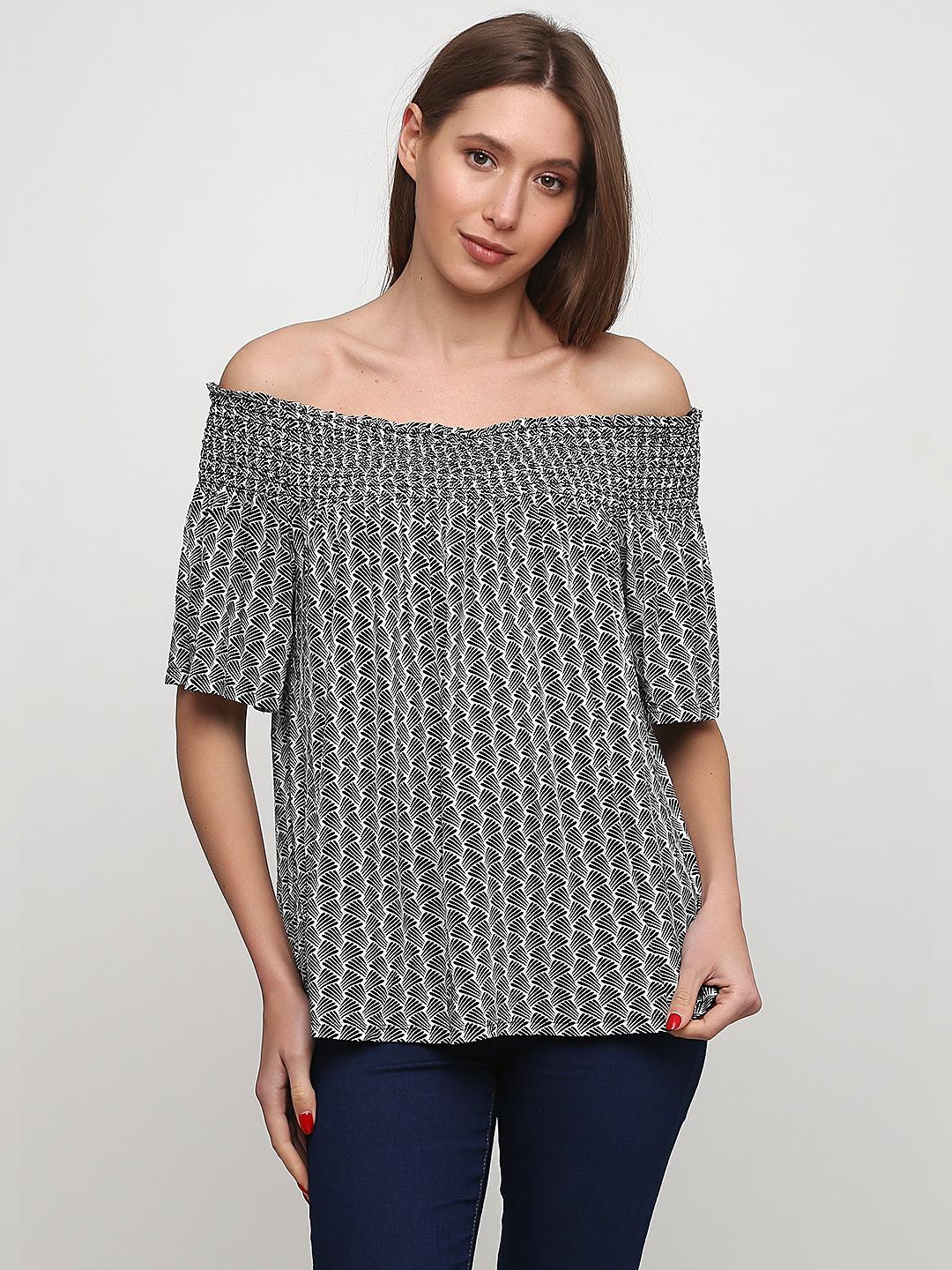 

Блузка H&M 414363a10 L Разноцветная
