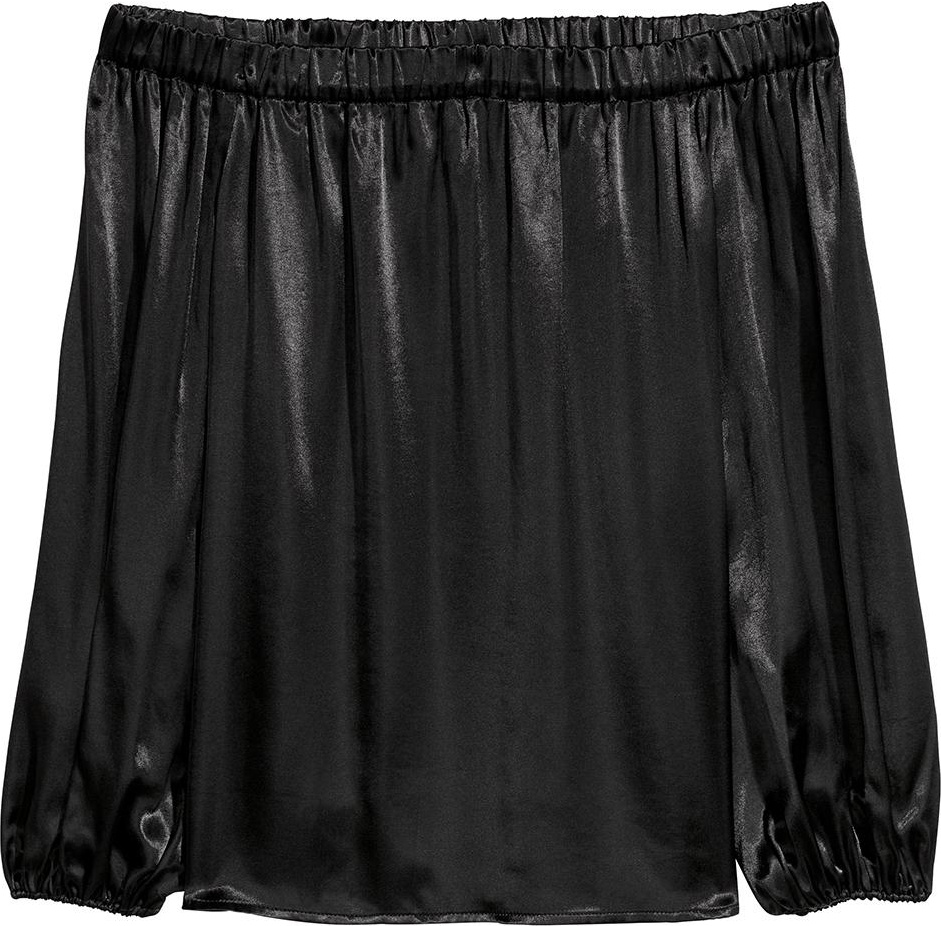 

Блузка H&M 593049a22 34 Черная