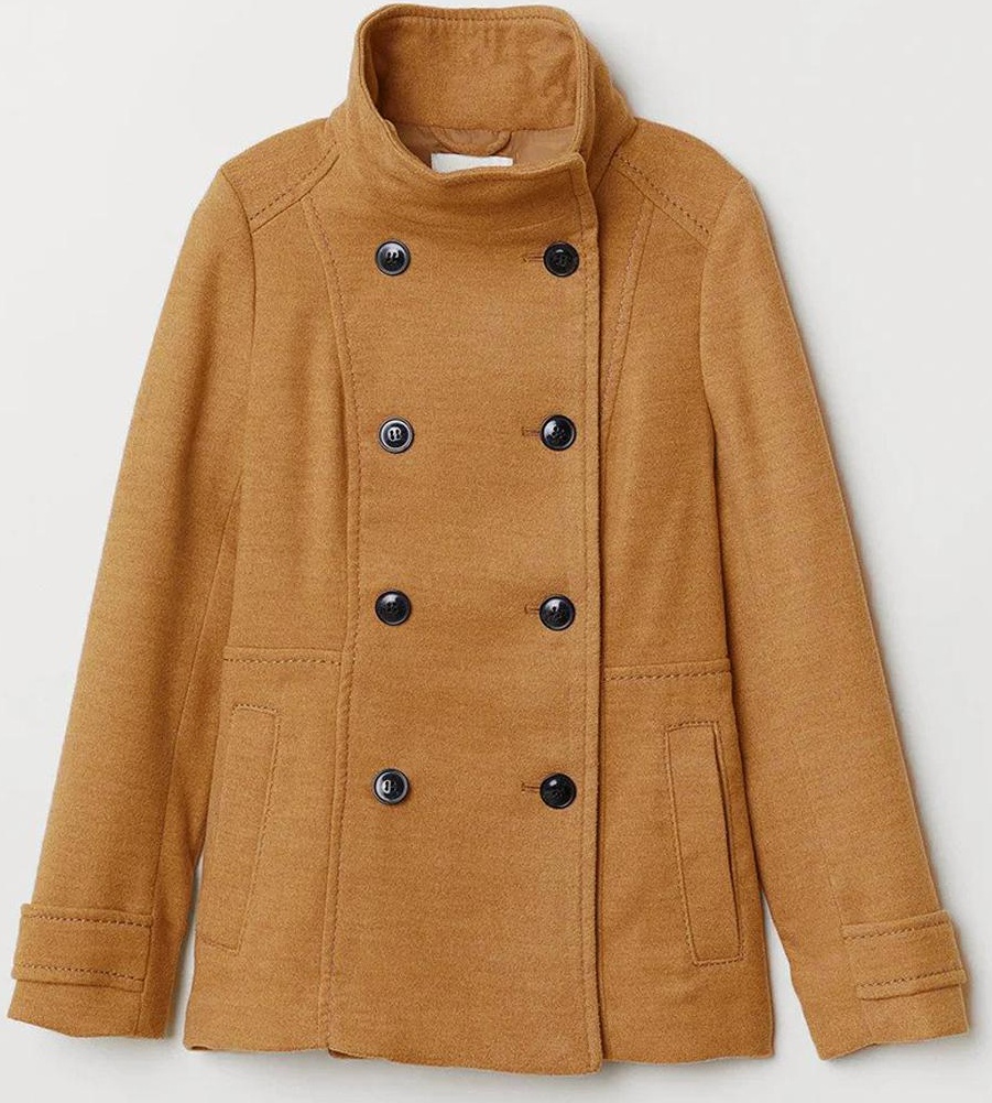 

Пальто H&M 390162a22 36 Коричневое