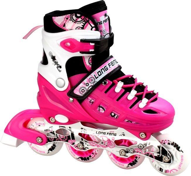

Ролики-коньки Scale Sport. Pink (2в1), размер 34-37