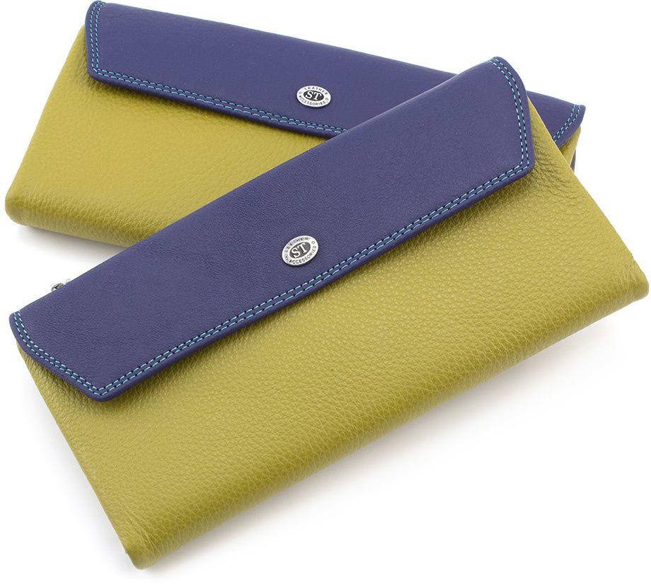 

Женский кожаный кошелек ST Leather SB42-2 Blue
