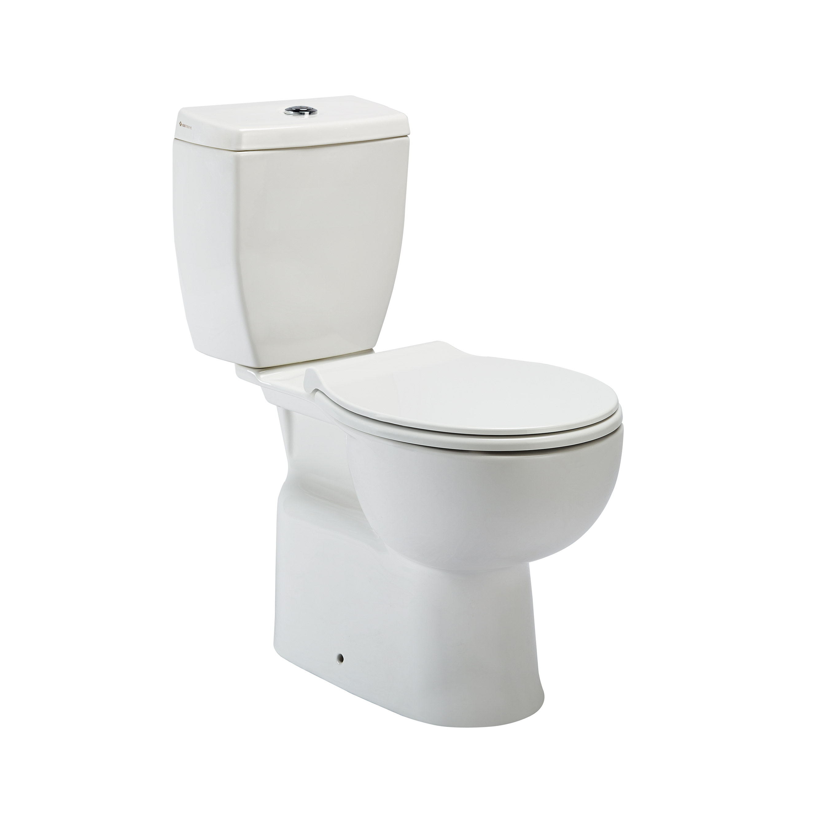 

Унитаз-компакт EGE VITRIFIYE Alia S-Trap 53103 безободковый с функцией биде с сиденьем Soft Close дюропласт