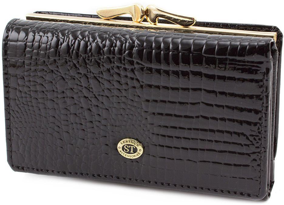 

Кожаный женский кошелек ST Leather S1201A Black