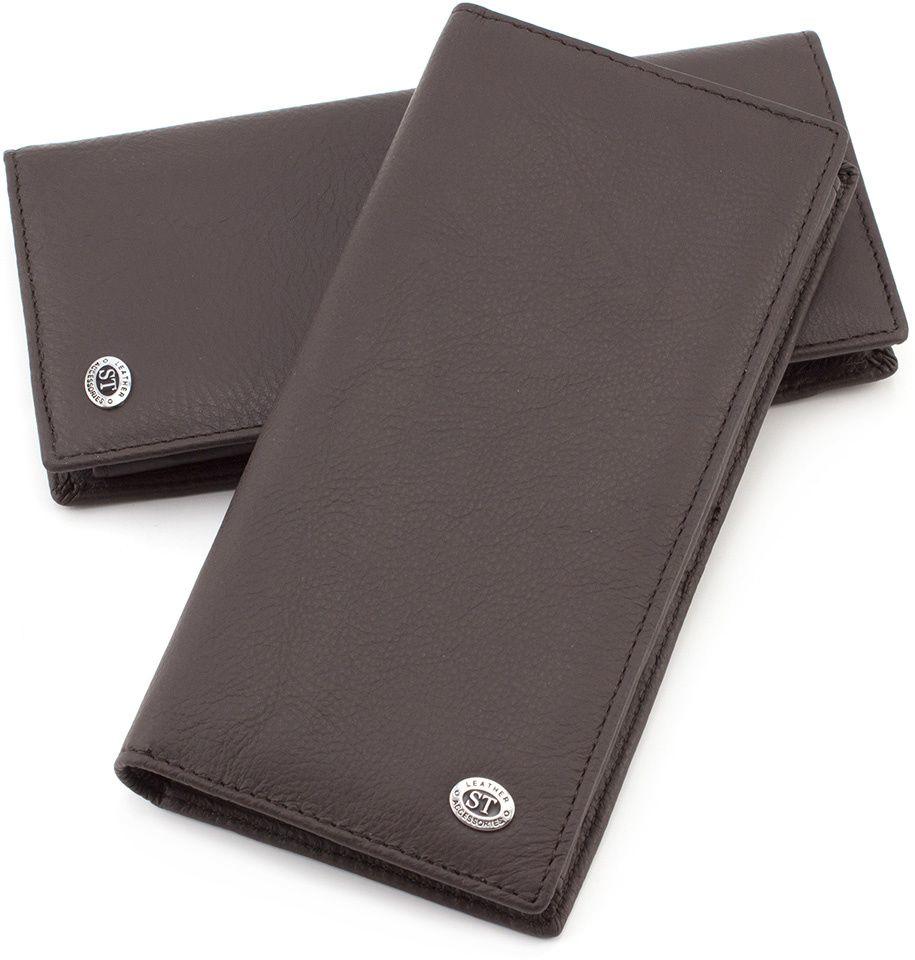 

Мужской кожаный кошелек ST Leather ST148 Coffee