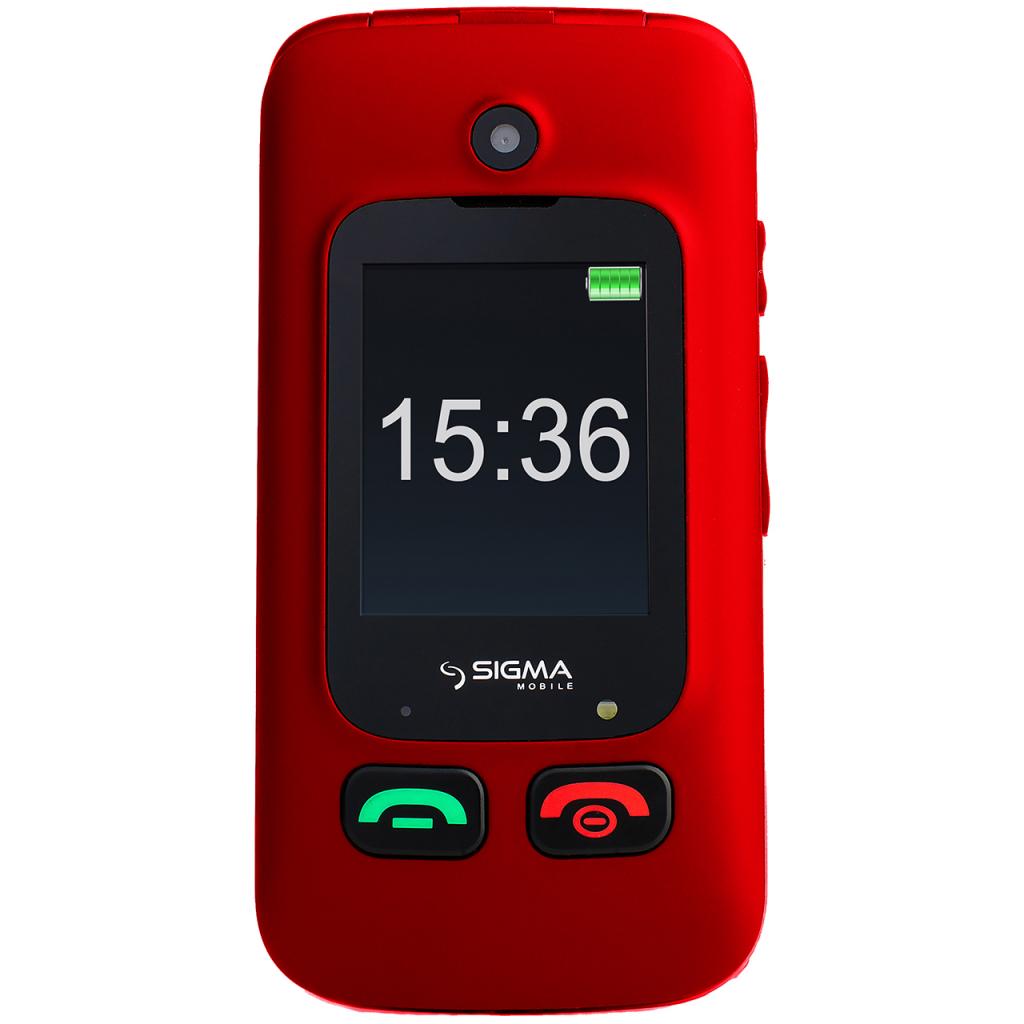 

Мобильный телефон Sigma Comfort 50 Shell DS Black-Red