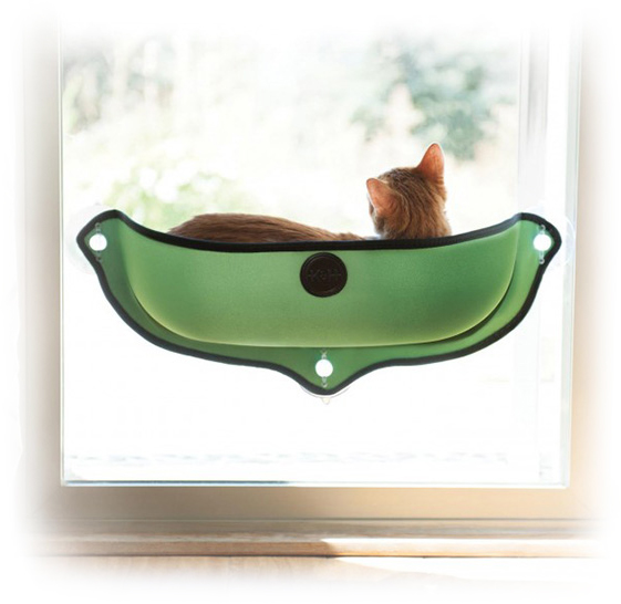 

Лежак на окно для кошек K&H Pet Products Ez Mount Window Bed 69 х 28 см (9192)