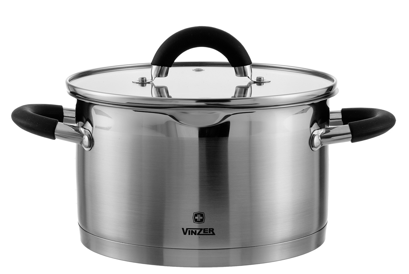

Кастрюля Vinzer Progresso 16х8 см., 1,5 л.