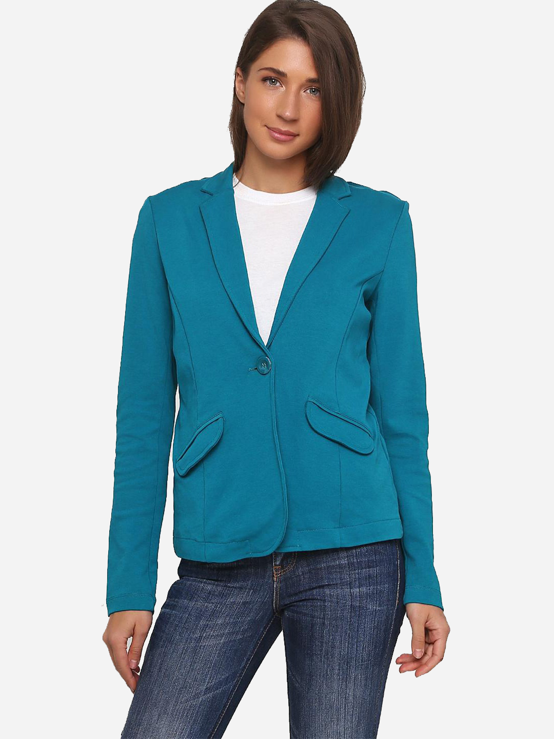 

Жакет Tom Tailor 2515937a43 XL Бирюзовый