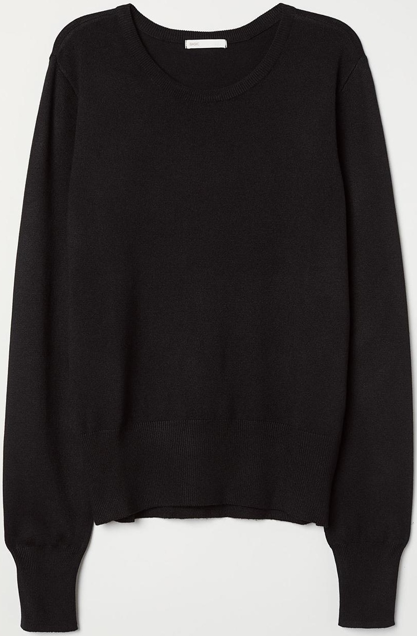 

Джемпер H&M 591334a44 S Черный