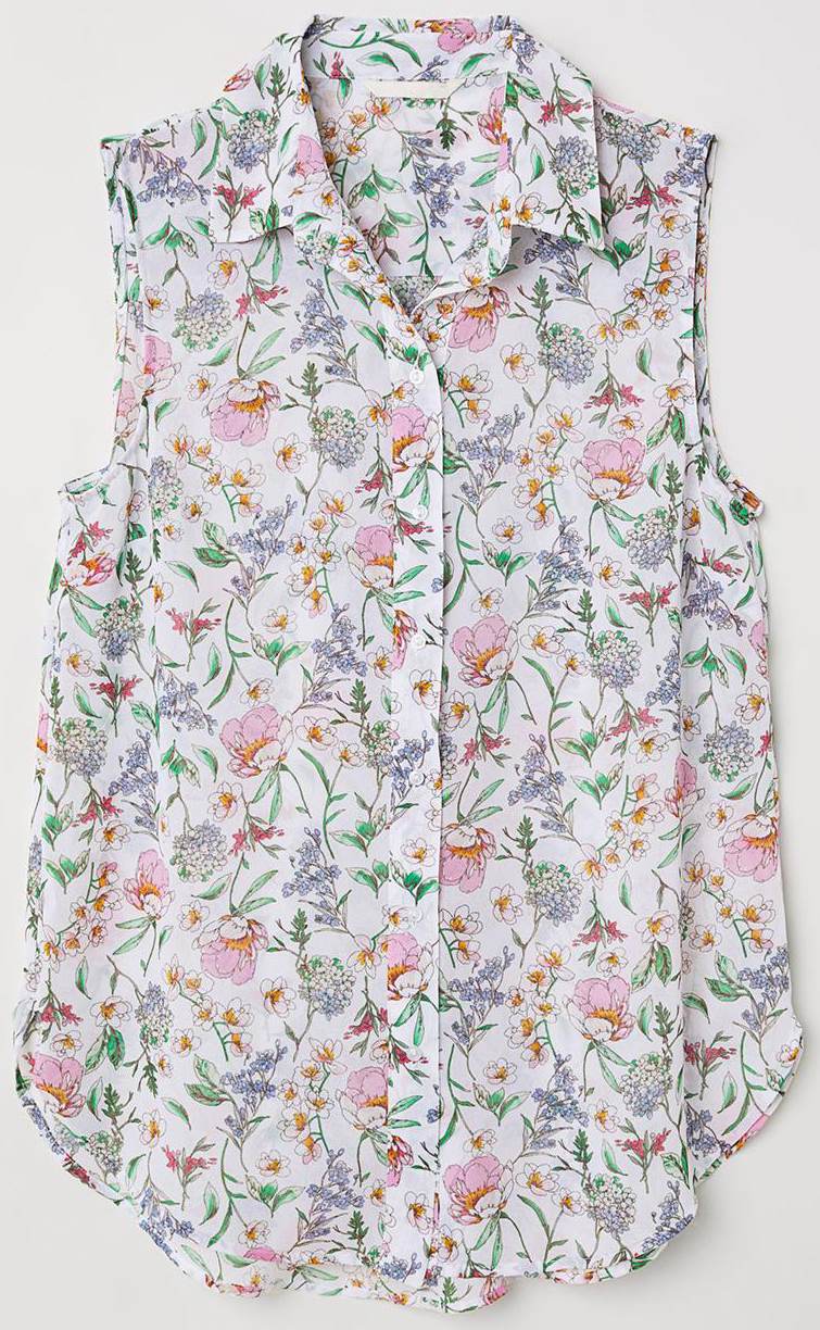 

Блузка H&M 572128a44 36 Белая